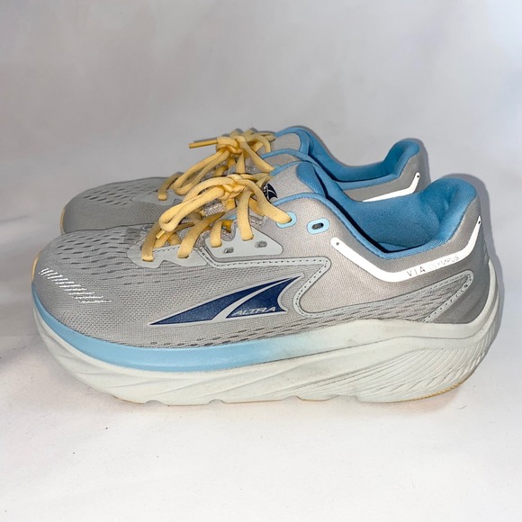 Altra Via Olympus Womens Running Walking Shoes Grey Blue AL0A82CR224 Size 9 - Picture 6 of 16
